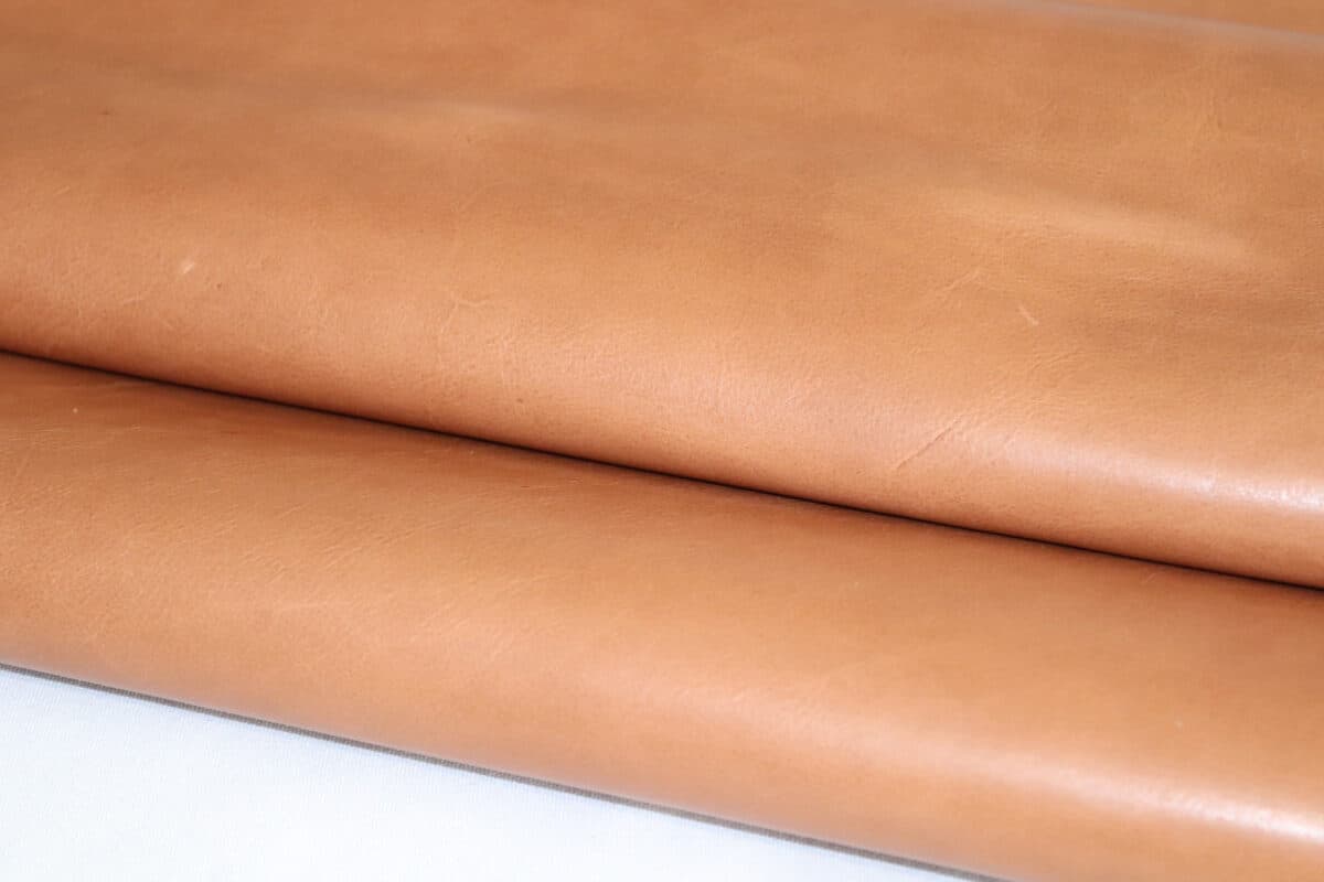 Biscuit leather swatch
