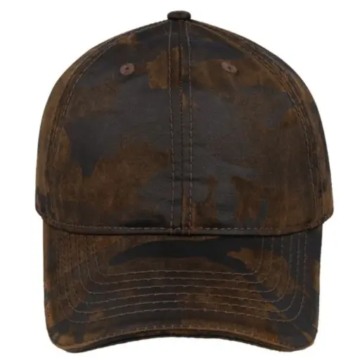 Washed Oil Skin 6 Panel 